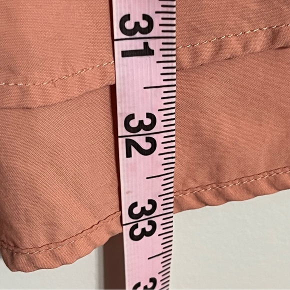 Gander Mtn Shirt Mens XL Peach Performance Fishing Vented Cargo Short Sleeve - Picture 8 of 13